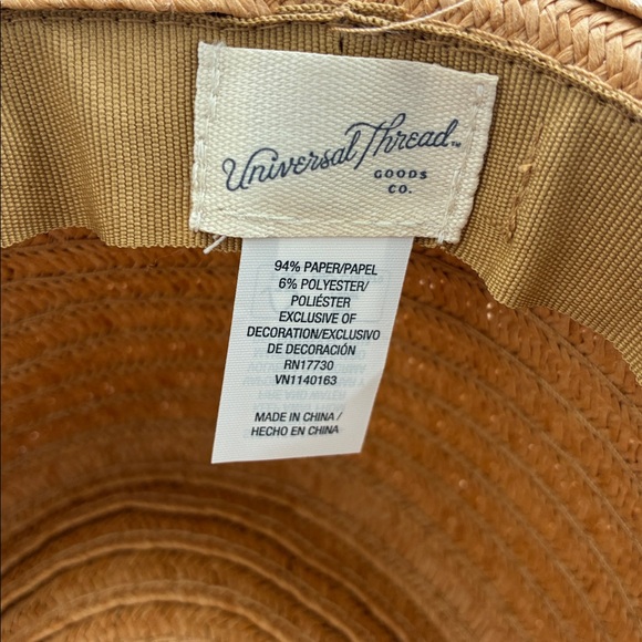 NWT Straw Hat Vaca Ready Universal Thread - Picture 4 of 5